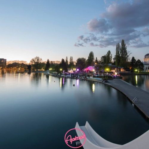 pop plage annecy moon